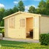 Abri De Jardin En Bois D’épicéa Brut 11,8 M² - Benny -MON AMENAGEMENT JARDIN Soldes remise jardin bois abri benny