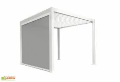 Store Latéral Enroulable Pour Pergola Bioclimatique Ombrea – 4 M -MON AMENAGEMENT JARDIN Soldes rideau store lateral pergola ombrea 4m