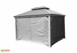 Rideaux En Polyester Pour Tonnelle Sojag Messina 17,53 M² - Champagne