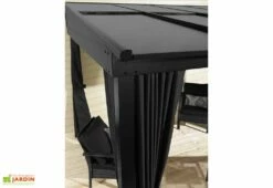 Tonnelle Adossée En Aluminium Et Polycarbonate St Barth 17,53 M² 8 Tonnelle Adossée En Aluminium Et Polycarbonate St Barth 17,53 M² -MON AMENAGEMENT JARDIN Soldes rideaux tonnelle murale metal polycarbonate stbarth 17m2