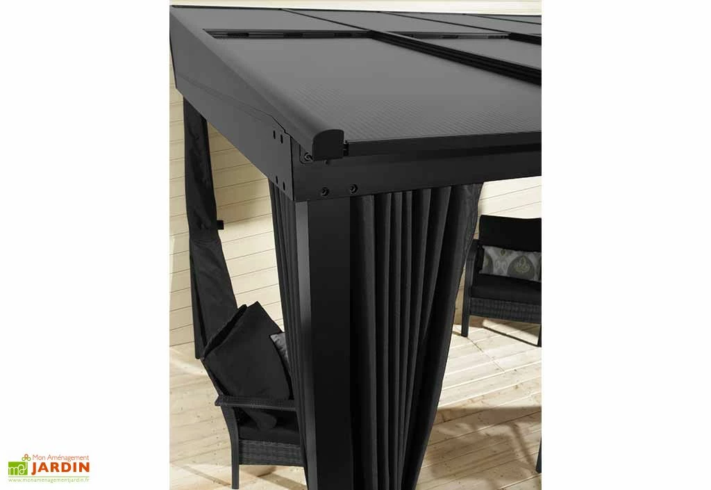 Tonnelle Adossée En Aluminium Et Polycarbonate St Barth 17,53 M² 5 Tonnelle Adossée En Aluminium Et Polycarbonate St Barth 17,53 M² – Image 3