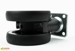 Roues En Polyamide Pour Coffre De Rangement Ø 6,5 Cm -MON AMENAGEMENT JARDIN Soldes roue vue bas