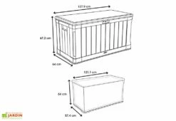 Lifetime Coffre De Rangement Extérieur En Résine 439 L 11 Lifetime Coffre De Rangement Extérieur En Résine 439 L -MON AMENAGEMENT JARDIN Soldes schema coffre jardin resine lifetime