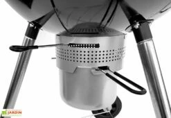 Barbecue Au Charbon Sur Chariot York Compact – 65 X 68 X 108 Cm -MON AMENAGEMENT JARDIN Soldes separateur braises barbecue charbon