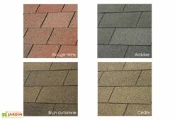 Shingle Pour Abris De Jardin Et Garages Gardenas (Paquet De 3 M²) -MON AMENAGEMENT JARDIN Soldes shingle 2 2