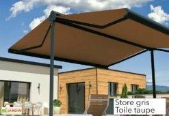 Store Banne Double Pente Avec Coffre – Enargite 6 X 6 M Manuel 11 Store Banne Double Pente Avec Coffre – Enargite 6 X 6 M Manuel -MON AMENAGEMENT JARDIN Soldes store double pente alu anthracite toile taupe 2