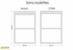 Table D’appoint En Acier Inoxydable 62 X 62 Cm - MOBT 60 -MON AMENAGEMENT JARDIN Soldes table appoint cuisine exterieure inox stengel 1