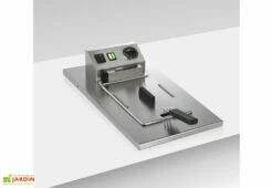 Table De Cuisson En Inox Avec Plancha à Gaz + Feu à Gaz + Friteuse Oasi 205C -MON AMENAGEMENT JARDIN Soldes table de cuisson inox oasi 205c 4 1