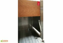 Table De Cuisson En Inox Avec Plancha à Gaz + Feu à Gaz + évier + Mitigeur Oasi 205C -MON AMENAGEMENT JARDIN Soldes table de cuisson inox oasi 205c 6 1