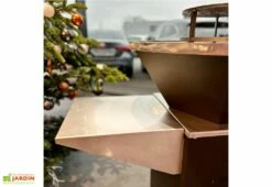 Tablette En Acier Pour Brasero « Classique » Et Brasero « Tourne-broche »