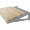 Planche à Découper En Bois Pour Tablette Latérale De Brasero Remundi Zelos -MON AMENAGEMENT JARDIN Soldes tablette laterale bois brasero plancha