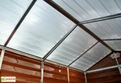 Abri De Jardin Skylight 5,6 M² Ambre | Palram - Canopia -MON AMENAGEMENT JARDIN Soldes toiture abri jardin skylight palram 2