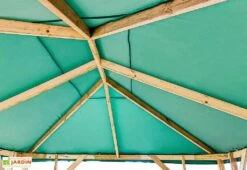 Meilleures ventes -MON AMENAGEMENT JARDIN Soldes toiture pavillon jardin jagram bois napoli