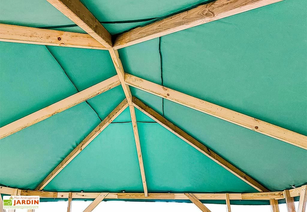 Pavillon De Jardin En Bois Traité Autoclave - Napoli 4 Pavillon De Jardin En Bois Traité Autoclave - Napoli – Image 2