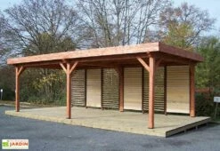 Tonnelle En Bois Avec Parois Lames Orientables – Ombra 7,5 X 4 M 9 Tonnelle En Bois Avec Parois Lames Orientables – Ombra 7,5 X 4 M -MON AMENAGEMENT JARDIN Soldes tonnelle bois autoportee ombra