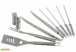 Valisette D'Ustensiles Pour Barbecue : 9 Pièces