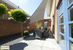 Nesling Voile D’ombrage Triangulaire En Polyéthylène Coolfit – 5 X 7,1 M 12 Nesling Voile D’ombrage Triangulaire En Polyéthylène Coolfit – 5 X 7,1 M -MON AMENAGEMENT JARDIN Soldes voile ombrage expo