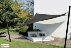 Voile D'ombrage Rectangulaire 3 X 5 M - Ingenua Solidum -MON AMENAGEMENT JARDIN Soldes voile ombrage rectangle ingenua umbrosa solidum 1