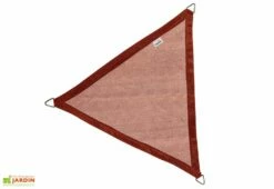 Nesling Voile D’ombrage Triangulaire En Polyéthylène Coolfit – 3,6 M -MON AMENAGEMENT JARDIN Soldes voile ombrage triangle 3 6 m rouge