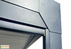 Rideau Pour Pergola Actual Green Outside – 4 M Gris -MON AMENAGEMENT JARDIN Soldes zoom rideau actual 4